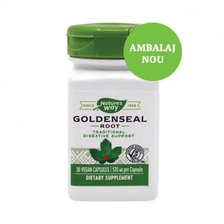 Secom Goldenseal antibiotic natural pentru intarirea imunitatii, 30 capsule