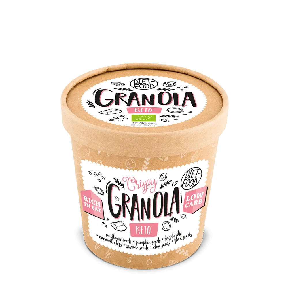 Keto bowl bio granola 70 g, Diet-Food