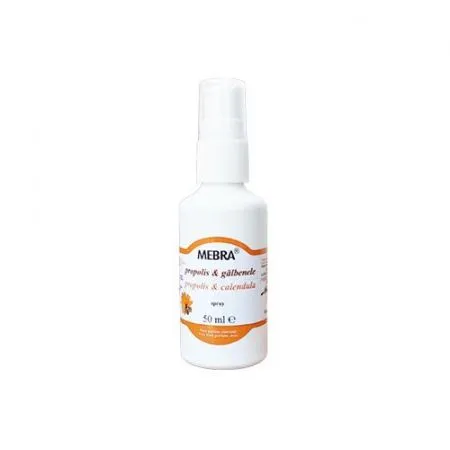 Spray cu propolis si galbenele, 50 ml, Mebra