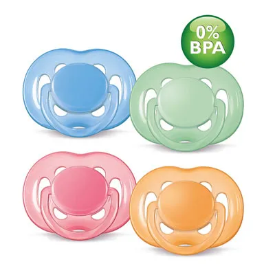 AVENT Suzete silicon ExtraAirFlow, 6-18 luni, SCF178/24, 2 bucati