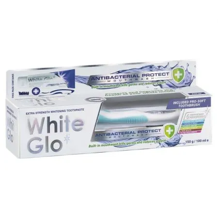 Pasta de dinti Antibacterial Protect, 100 ml, White Glo