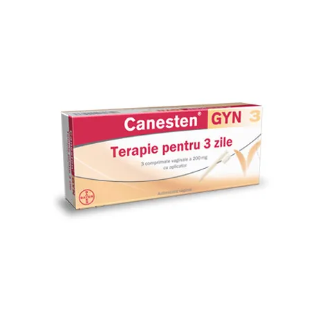 CANESTEN GYN 3 200MG X 3 COMPRIMATE VAGINALE