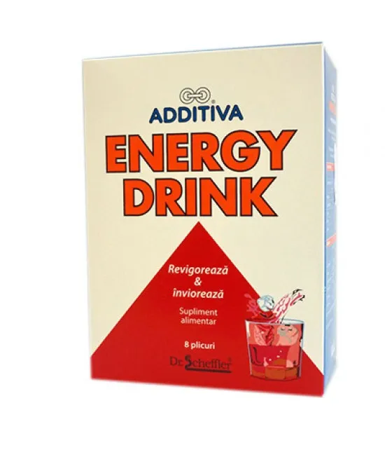 Additiva Energie Drink 8 plicuri -Dr. Scheffler