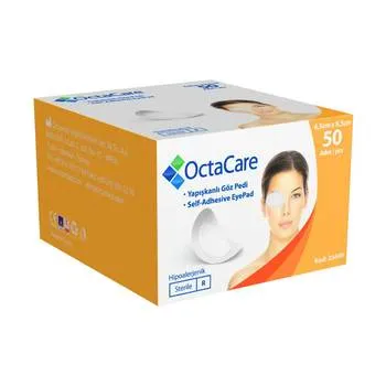 Plasturi oculari sterili pentru adulti, 50 bucati, OctaCare