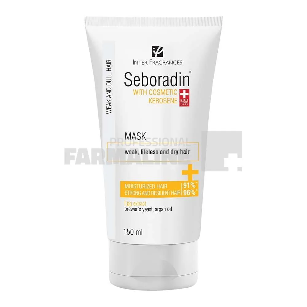Seboradin Masca cu kerosen cosmetic par obosit si lipsit de vitalitate 150 ml