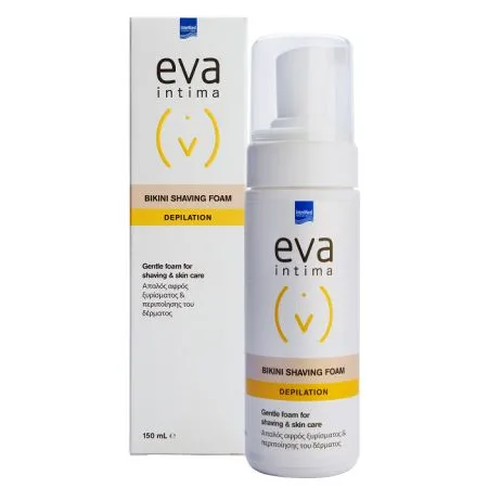 Spuma delicata pentru ras Eva Intima Bikini, 150 ml, Intermed