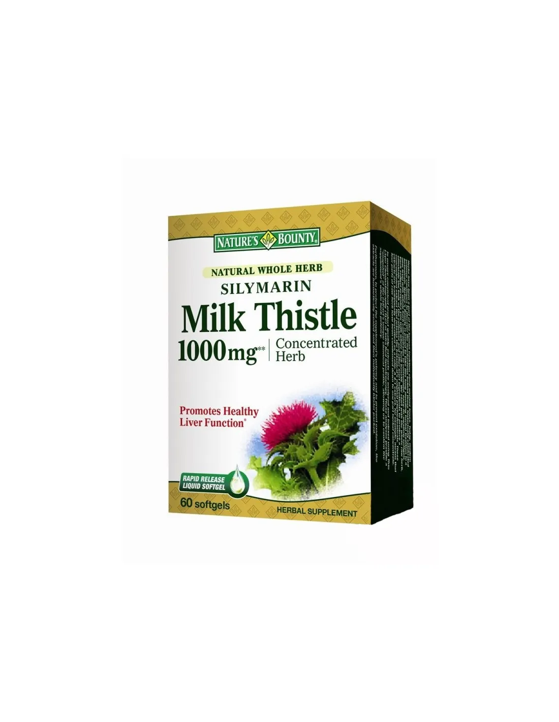 Silimarina Milk Thistle 1000 mg, 60 capsule,  Walmark