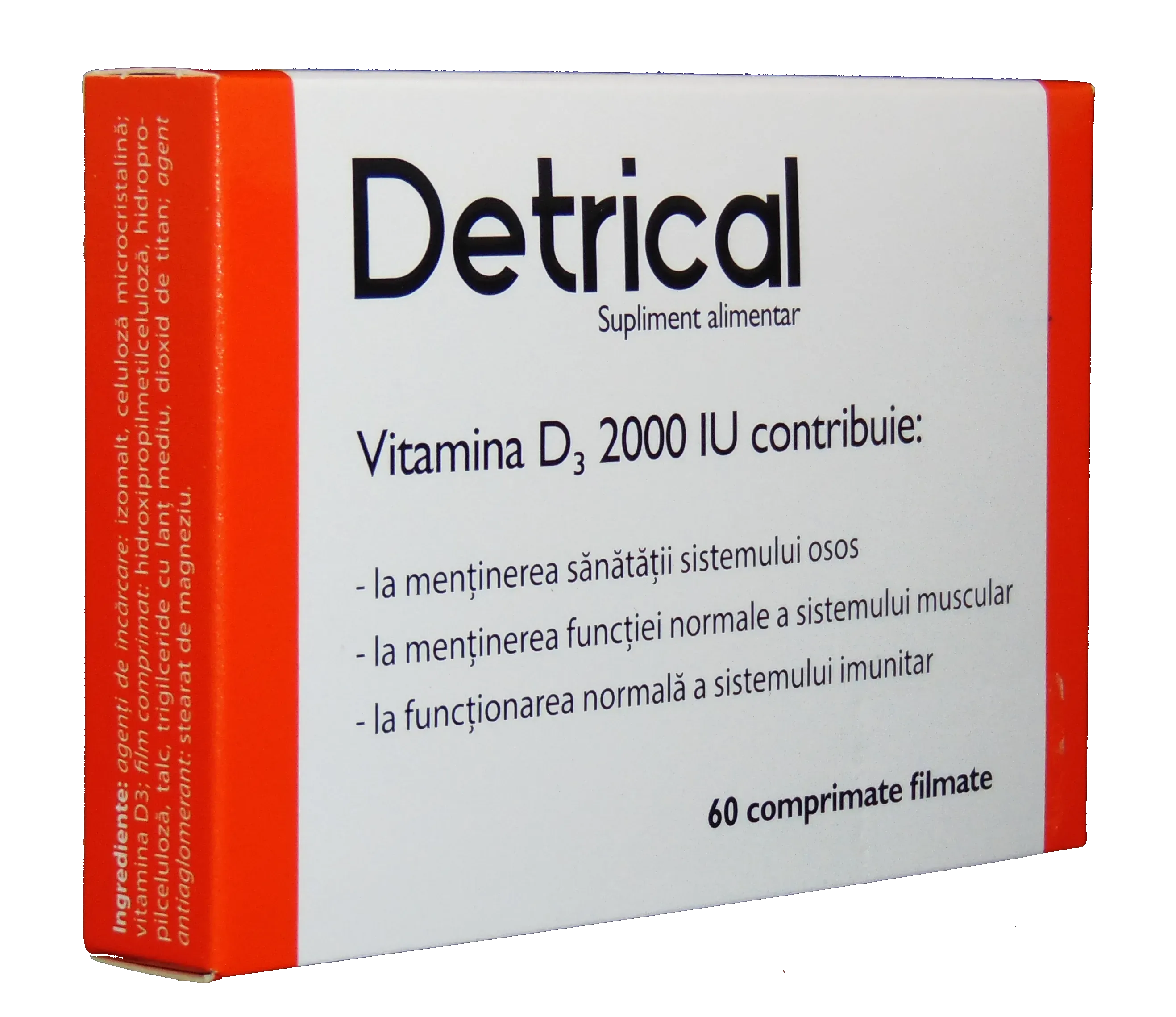 Zdrovit Detrical 2000UI-cpr.film x 60