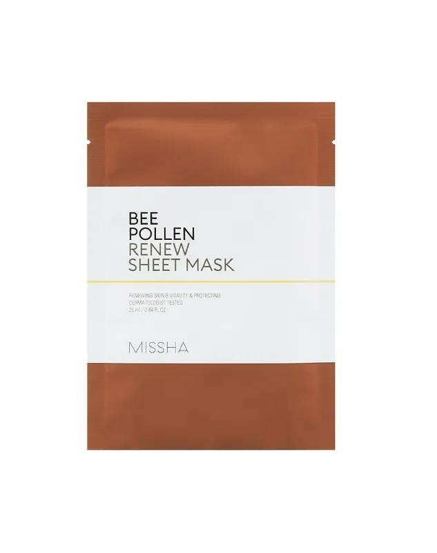Masca faciala cu polen de albina 25ml (Missha)