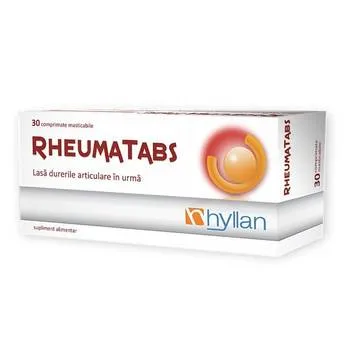 Rheumatabs, 30 comprimate masticabile, Hyllan Pharma