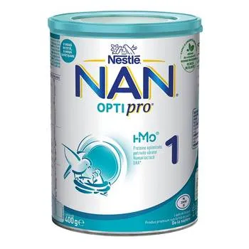 Lapte praf Nan 1 Optipro HM-O Premium +0 luni, 400g, Nestle