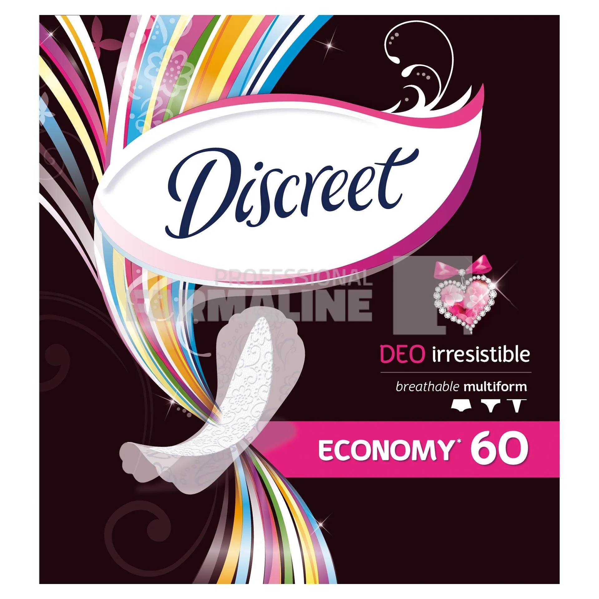 Discreet Deo Irresistible Multiform Absorbante zilnice 60 bucati