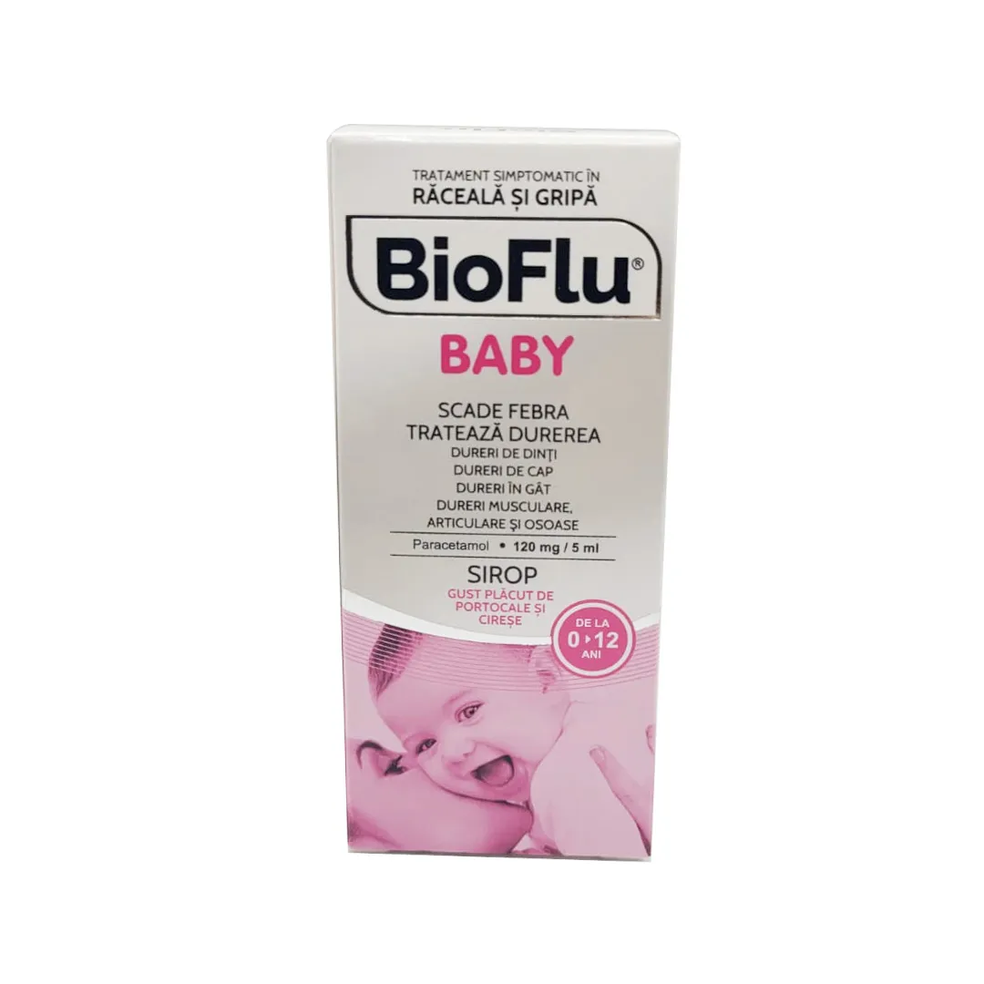 Bioflu pentru Baby 120 mg, 5 ml, Biofarm