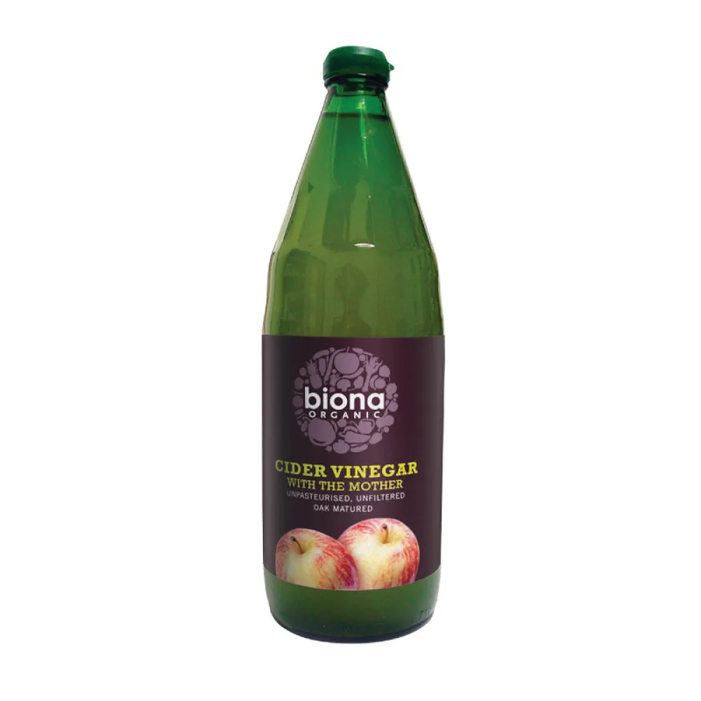 Otet din cidru de mere nefiltrat bio (750ml), Biona