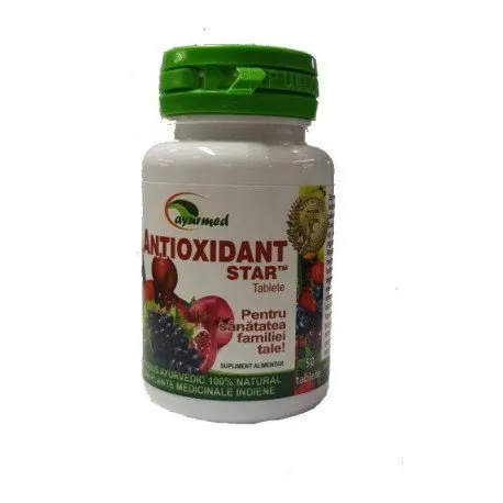 Antioxidant Star, 50 tablete