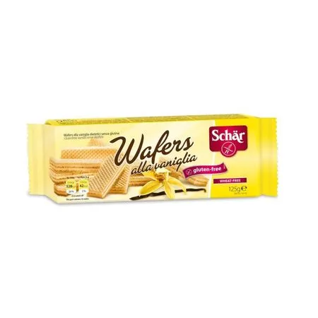 Schar Wafers Napolitane fara gluten cu crema de lamaie x 125 grame