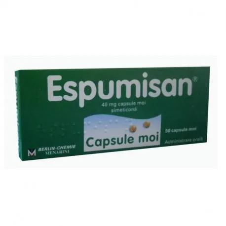 Espumisan 40 mg, 2 blistere*25 capsule moi