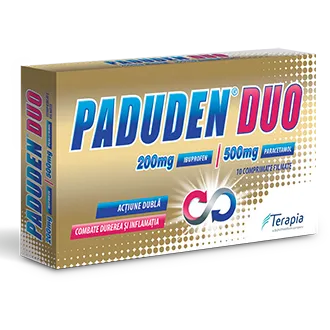 Paduden Duo, 10 comprimate, Terapia