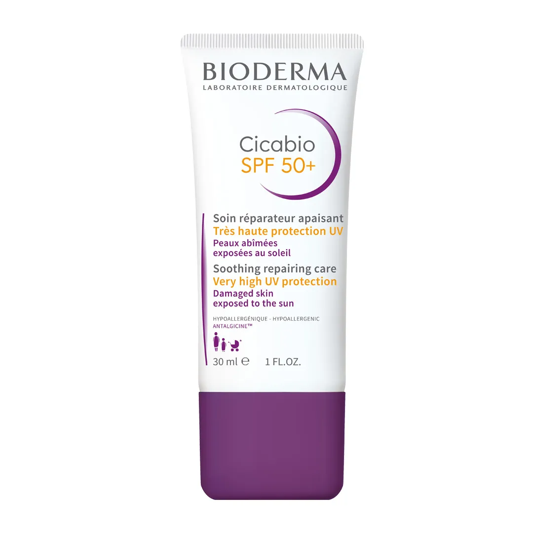 Crema reparatoare Cicabio SPF 50+, 30 ML, Bioderma