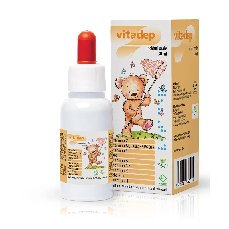 Vitadep-picaturi orale x 30ml-Dr.Phyto RO