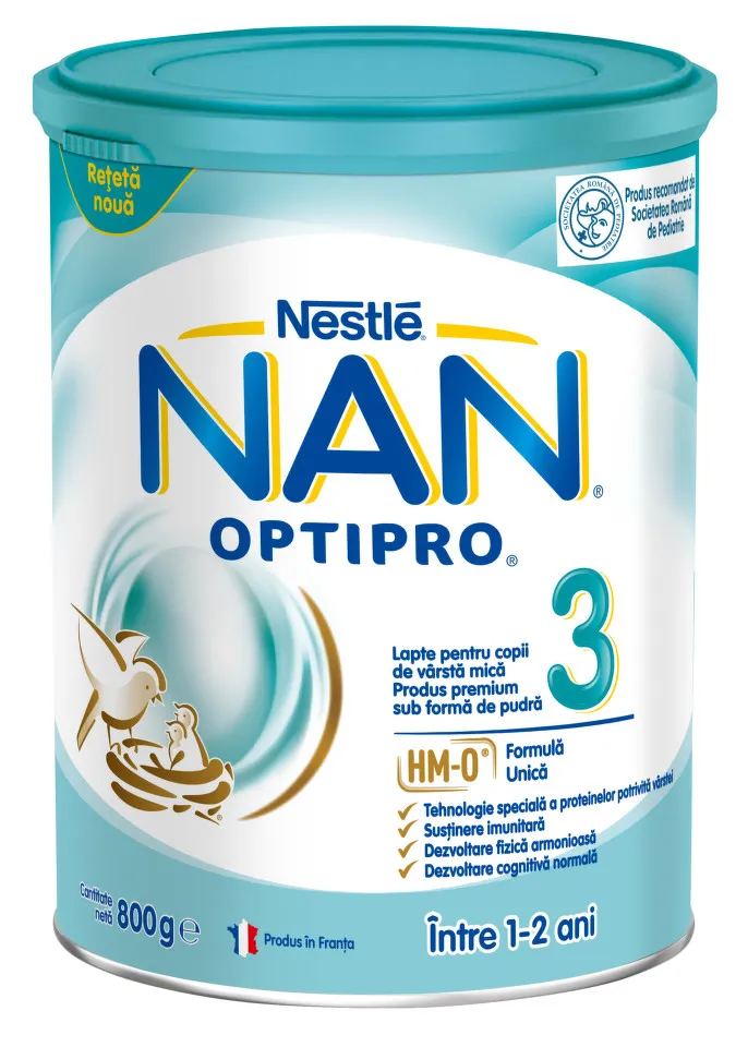 NESTLE OPTIPRO LAPTE PRAF NAN 3 800G