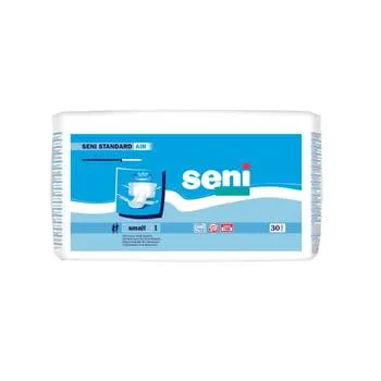 Scutece cu sistem inchis Standard Air, Small, 30 bucati, Seni
