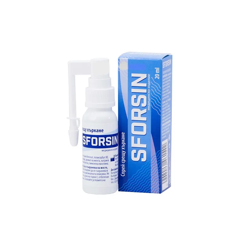 Sforsin, spray  antisforait,20ml