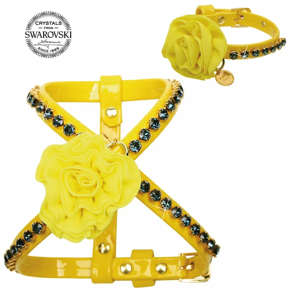 Zgarda Ingrid - 25cm - Galben