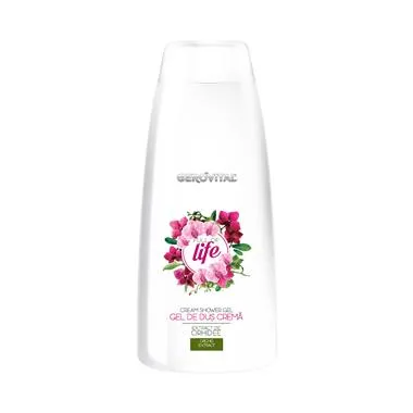 Gel de dus crema Full of Life, 750 ml, Gerovital 570