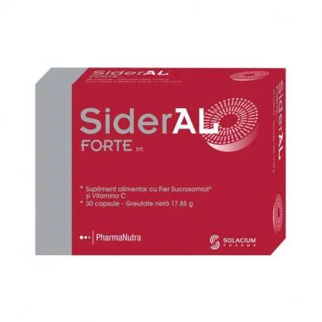 SiderAL Forte, 30 capsule