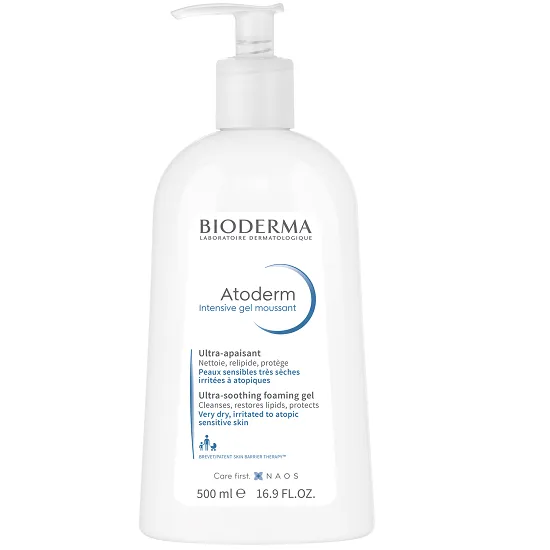 BIODERMA Gel spumant Atoderm Intensive, 500 ml
