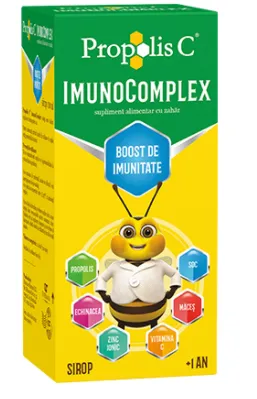 Sirop Propolis C ImunoComplex 100ml, Fiterman