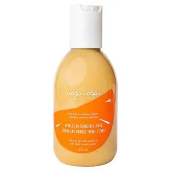 Gel de dus cu ulei de portocale si extract de coacaz negru Round and orange, 250ml, Uoga Uoga