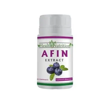 Extract frunze de afin 60mg, 60 tablete, Health Nutrition