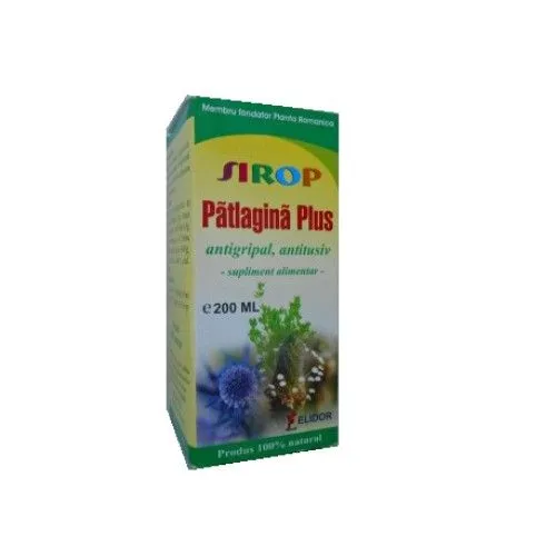 Sirop Patlagina Plus ,200ml, Elidor