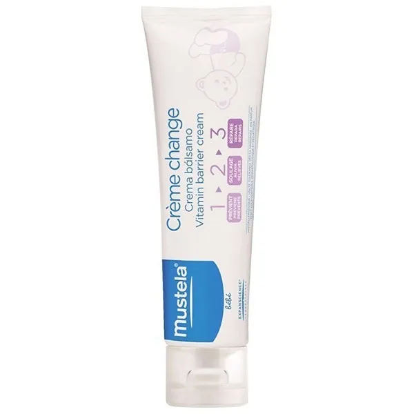 MUSTELA VITAMIN BARRIER 1 2 3 CREMA PENTRU SCHIMBATUL SCUTECULUI 50ML