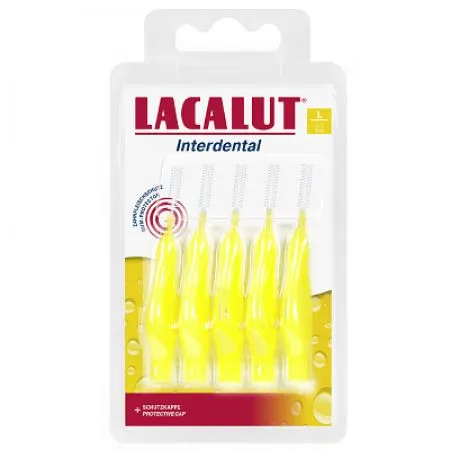 Periute interdentare L 4.00 mm Lacalut, 5 bucati, Theiss Naturwaren