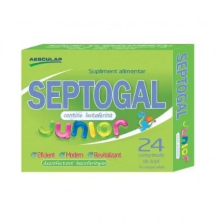 Septogal junior, 24 comprimate, Aesculap