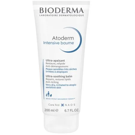 Balsam restructurant si calmant pentru piele atopica Intensive Atoderm, 200 ml, Bioderma