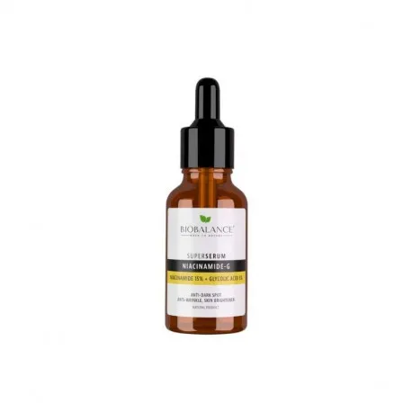 Bio Balance Super Serum NIACINAMIDE-G Niacinamide 15% + Acid glicolic 5%, 30ml