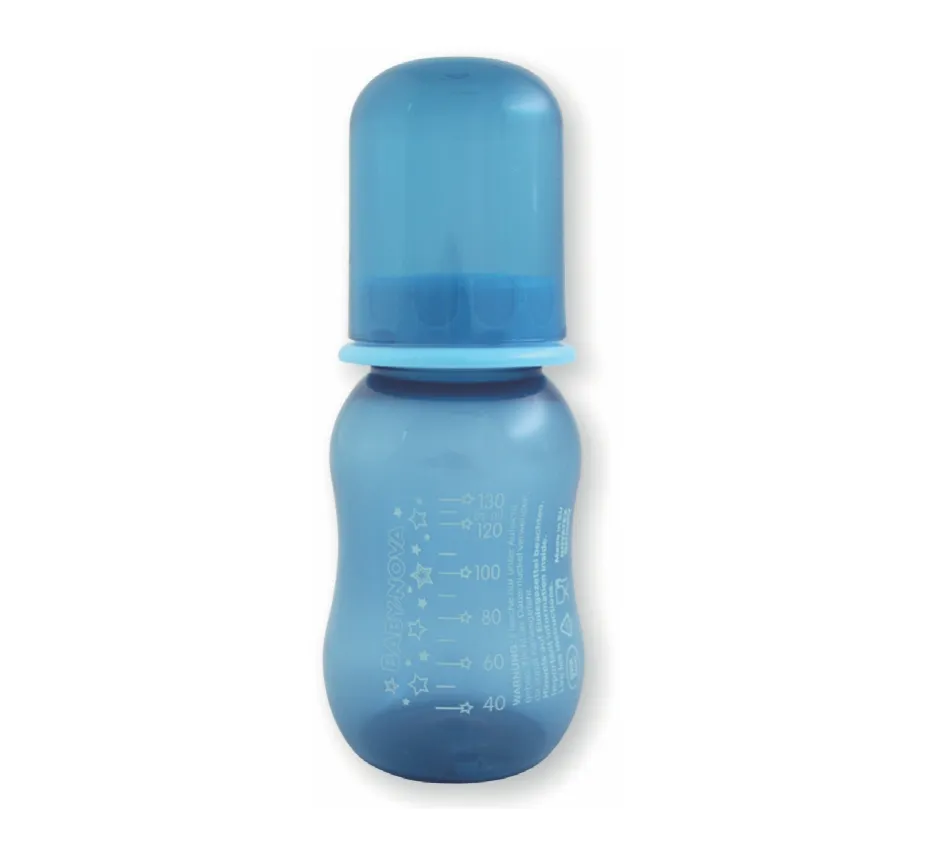 Baby Nova 40105 Biberon PP Colorat 130ml - Albastru