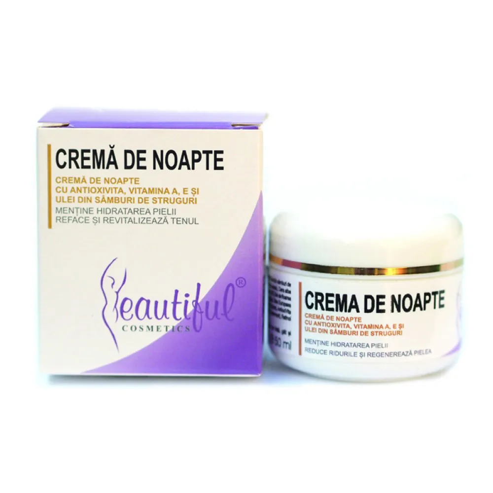 Crema de noapte cu Antioxivita (50 ml), Beautiful Cosmetics