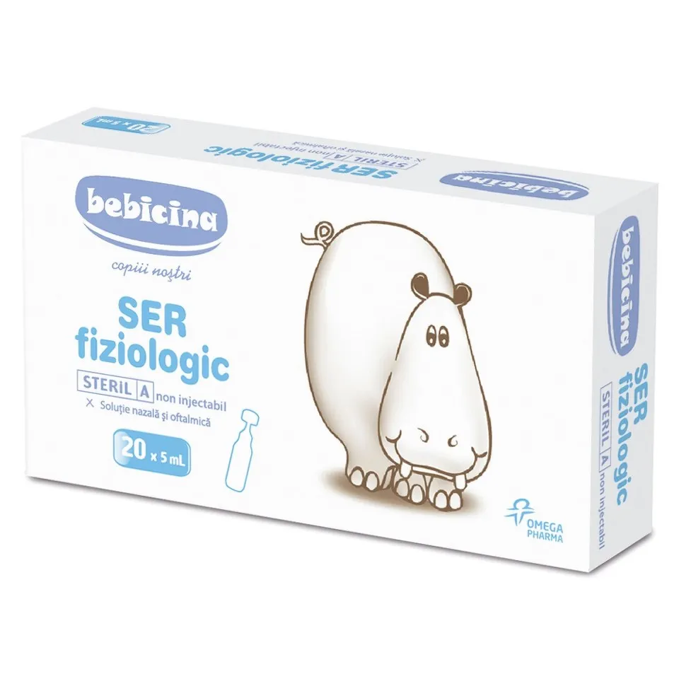 BEBICINA SER FIZIOLOGIC HIPERTONIC 3% 24FIOLE