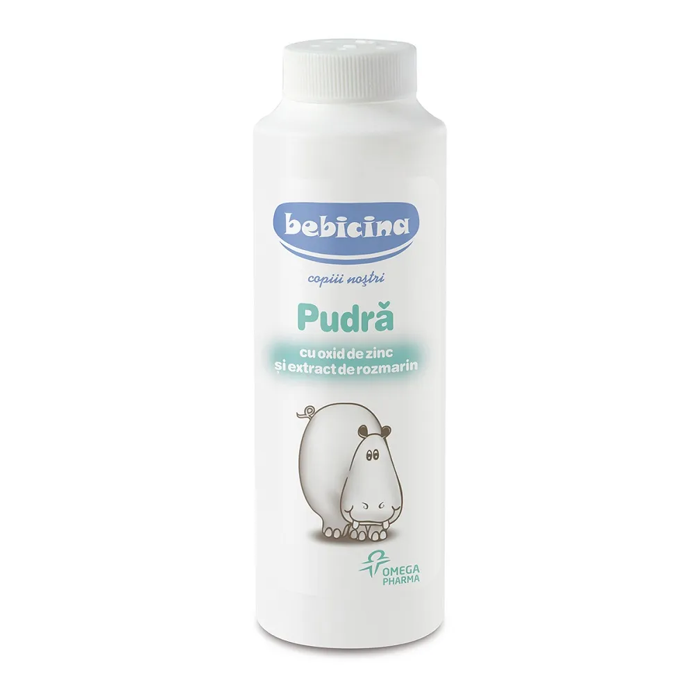 Bebicina Pudra Oxid de Zinc si Rozmarin 75g