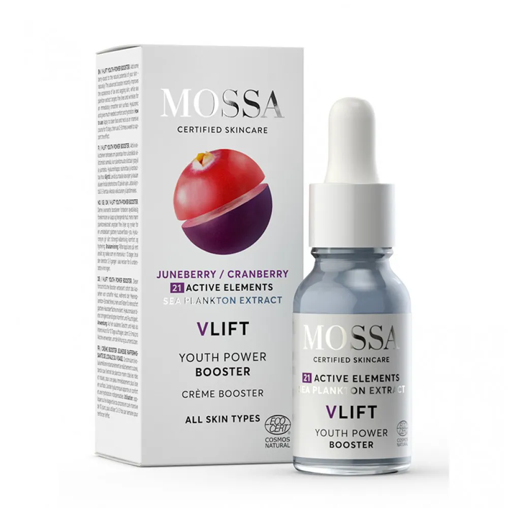 V Lift Youth Power Booster Ser facial (15 ml), Mossa