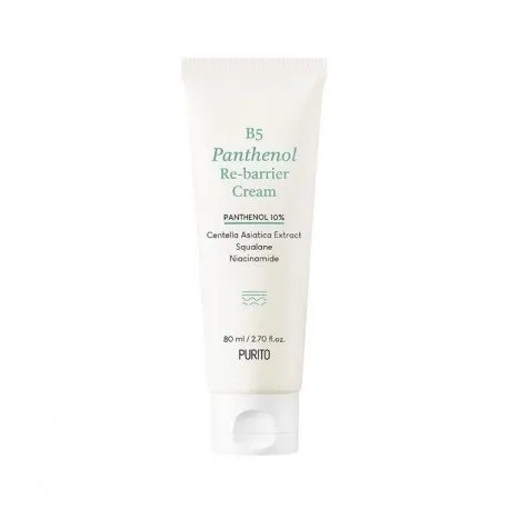 PURITO B5 Panthenol Re-barrier Crema de fata hidratanta, 80ml