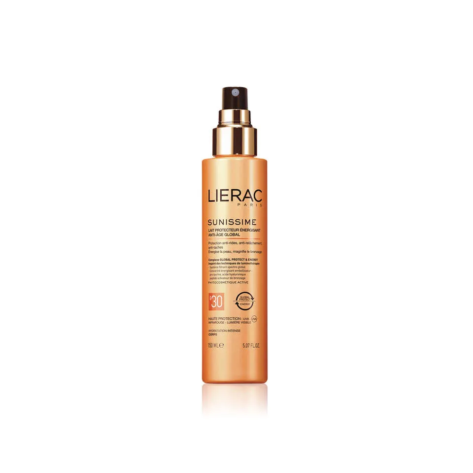LIERAC SUNISSIME LAPTE PROTECTOR ENERGIZANT CORP SPF30 150ML