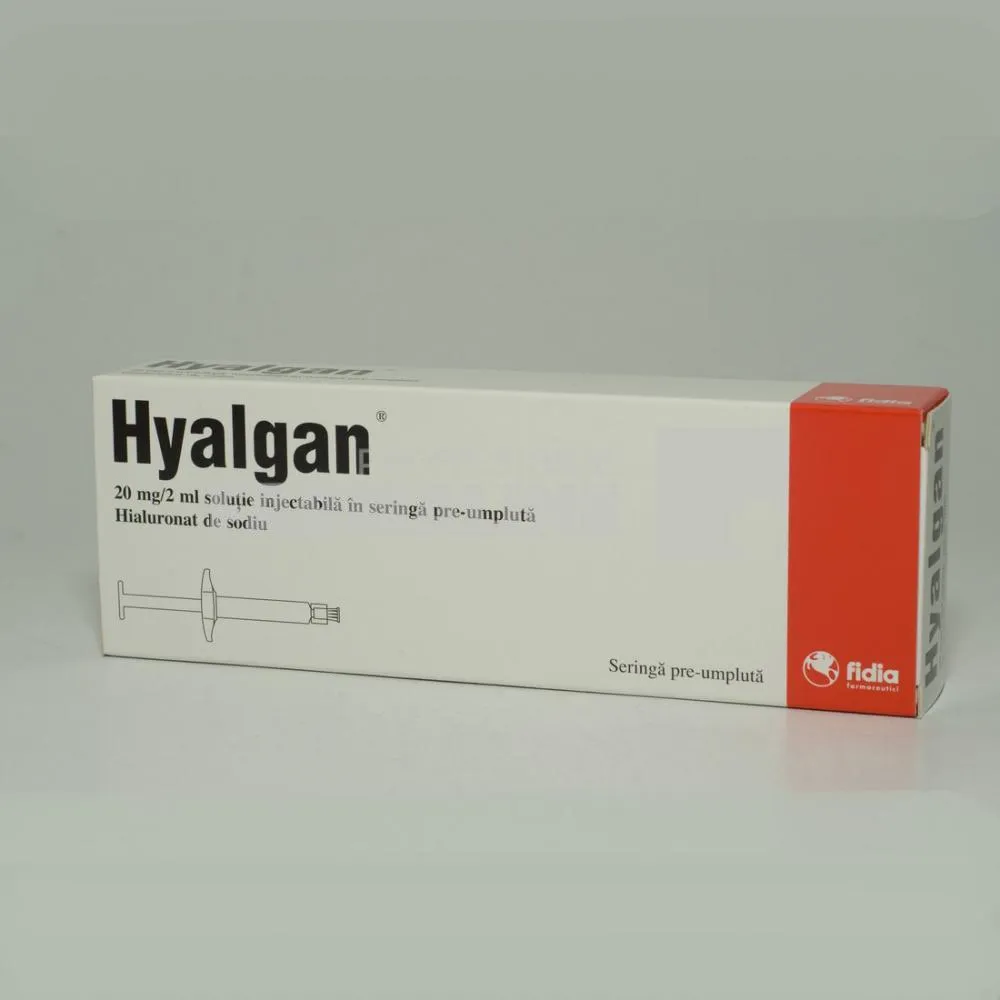 HYALGAN 20 mg/2 ml X 1 SOL. INJ. IN SERINGA PREUMPLUT 20mg/2ml ANGELINI PHARMA ÃƒÂST