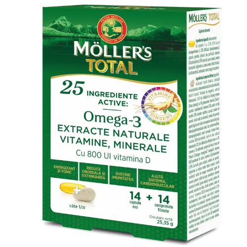 MÖLLER’S TOTAL x 28 comprimate filmate (Möller's)
