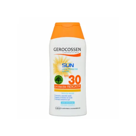 GEROCOSSEN SUN LAPTE PROTECTIE SOLARA SPF30 200ML